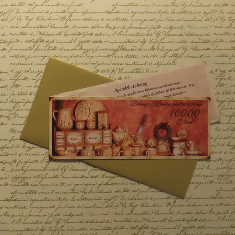 Ajándékutalvány 10000 Ft