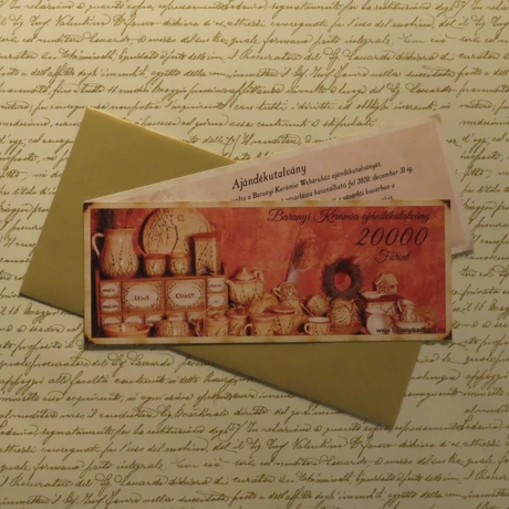 Ajándékutalvány 20000 Ft