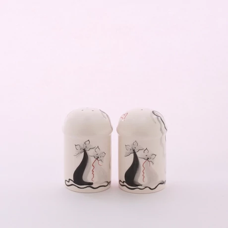 Só és bors szóró 2 darabos cicás