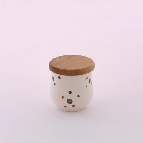 Cukortartó kicsi - pöttyös