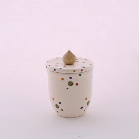 Cukortartó nagy pöttyös