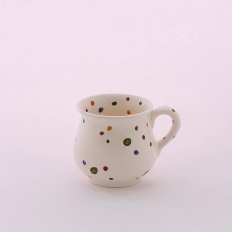 Kávés bögre pöttyös