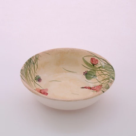 Müzlis tálka pipacsos