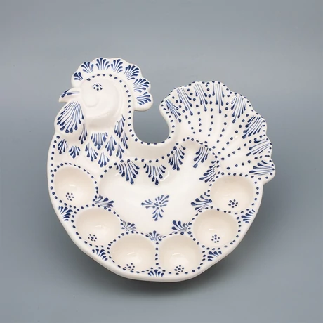 Kakas formájú tálaló írókás